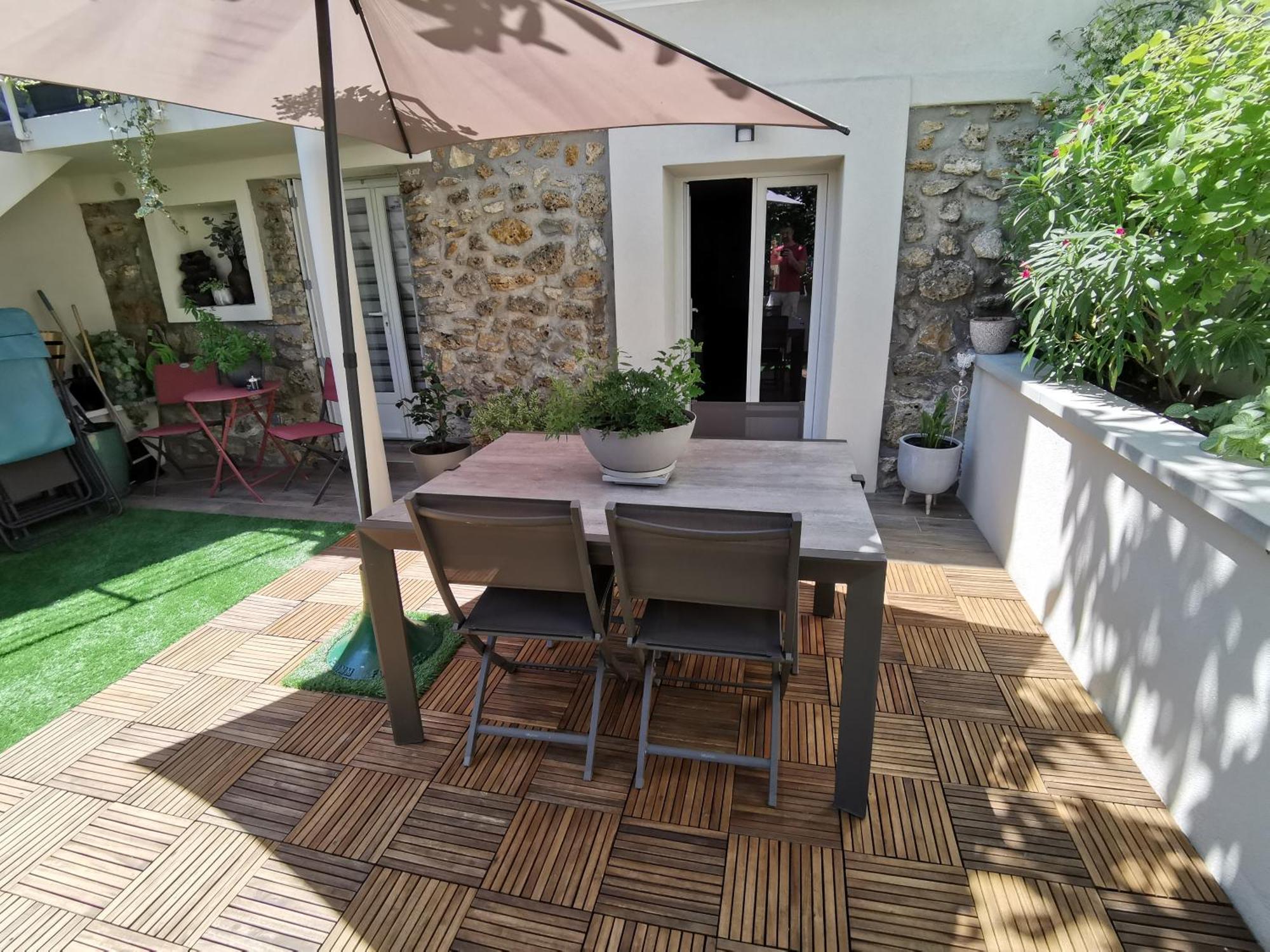 Agreable Logis Au Calme Avec Jardin Entre Paris Et Eurodisney Rosny-sous-Bois Exterior foto